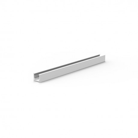 PERFIL "U"  VIDRIO 10MM. H/14MM