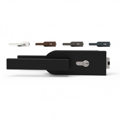 CERRADURA GALCE CON CILINDRO SERIE SELEC CON MANILLAS